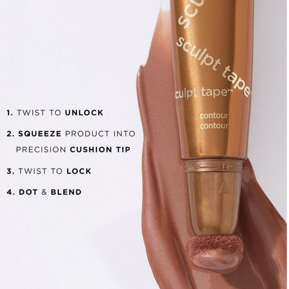 NEW✅ TARTE Sculpt Tape Contour Soft Bronze - Picture 2 of 6